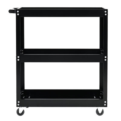 Livingandhome 3-Tier Rolling Tool Cart Storage Organizer