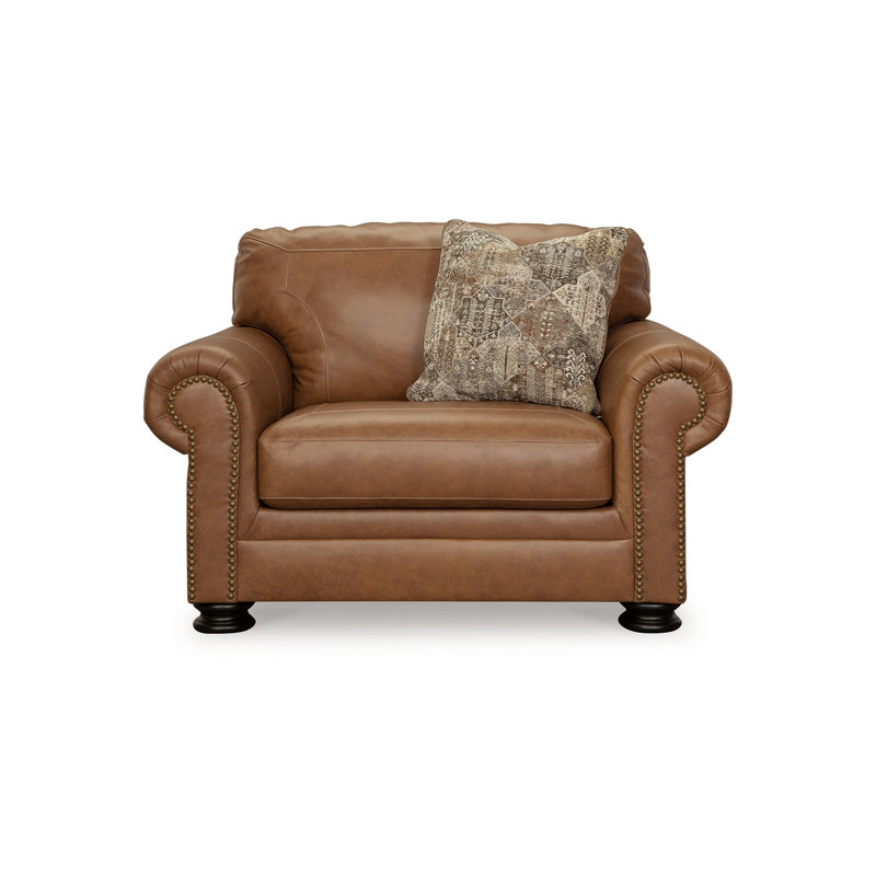 Riana Faux Leather Armchair