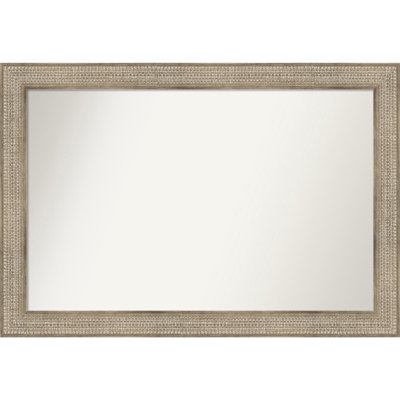 Jannice Solid Wood Wall Mirror