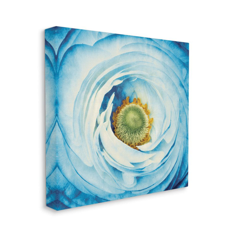 «Abstract Flower Close Up» par Aledanda - reproduction de photo, Toile tendue, H 36 po x l 36 po x 1,5 po