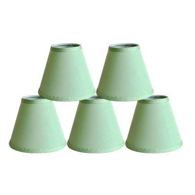 Abat-jour empire en satin 6 po