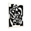 Abstrait abstrait motif géométrique noir et blanc-145948158