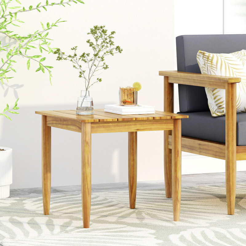 Table d'appoint en bois Kennebec