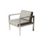 Ensemble de conversation d'extérieur en aluminium avec coussins 4 pièces Karen - Ensemble de conversation de patio moderne - Structure en aluminium résistant aux intempéries et coussins moelleux - Ensemble de mobilier de patio en aluminium nécessitan-30898029