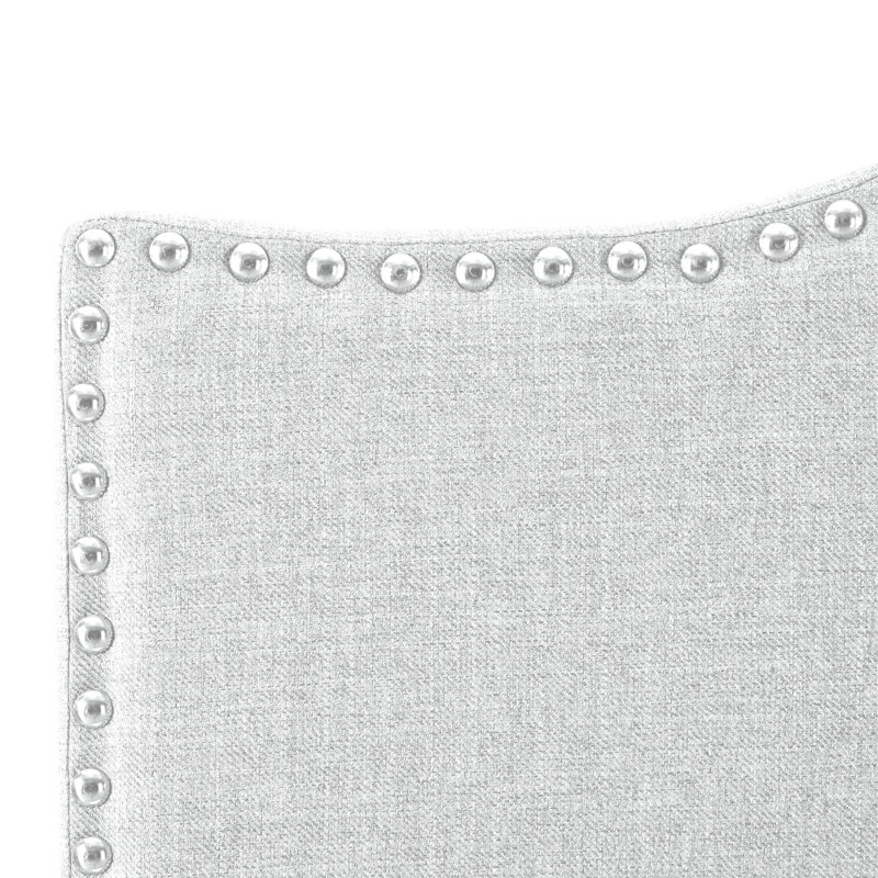 Upholstered Headboard, Full, White