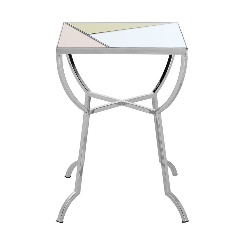 Rosston Glass Top End Table