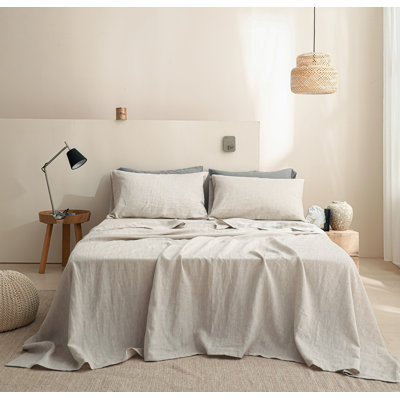 100% Linen Flat Sheet