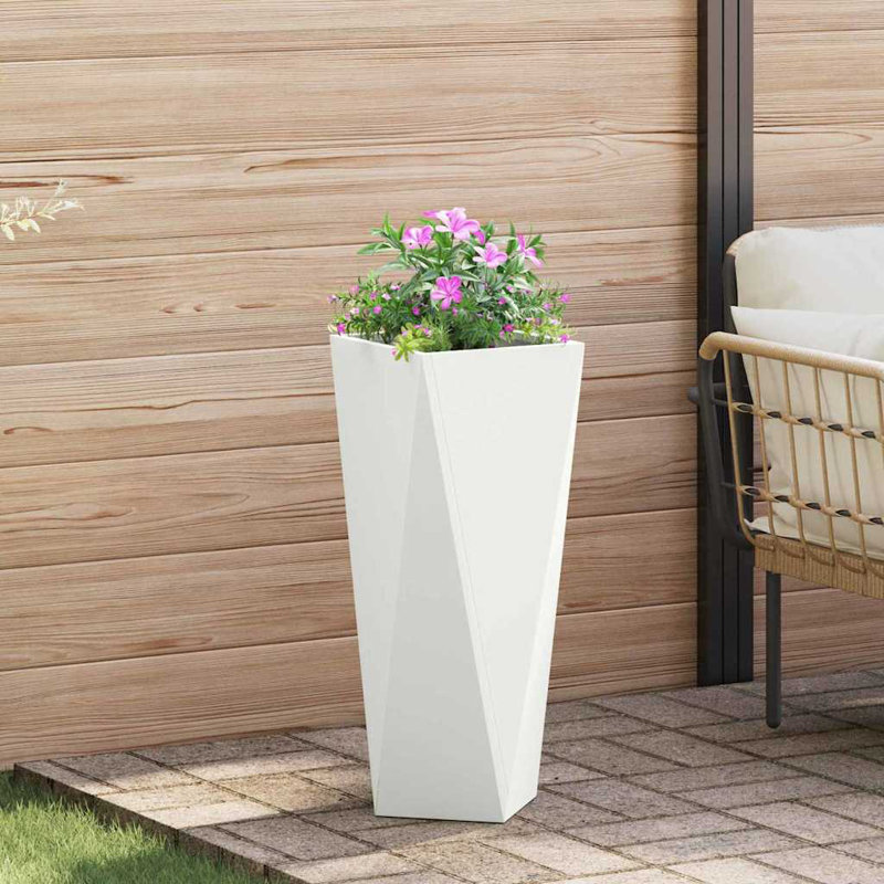 Planter Box, White, 75cm H x 30cm W x 30cm D