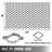 Geo Grid Ground Grid 9x17 ft, Geo Cell Grid 2 Inch Thick, Gravel Grid HDPE Material, Ground Stabilization Grid 1885 LBS Per Sq, Tensile Strength Gravel Ground Grid for Slope Driveways, Garden