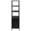 Armoire d'appoint en métal à 3 tablettes Luxury Caytie-85996337