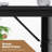 Computer Writing Desk Home Office PC Table with 2 Fabric Drawers, Headphone Hook-503514151-503514150