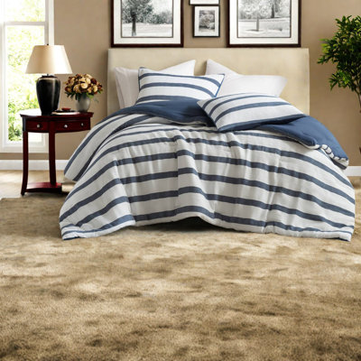 Premium Yarn-dyed Bedding Sets, Polyester Soft Texture, Modern Style, Year-round Comfort