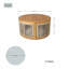 Outdoor Round Solid Wood Side Table-845829829