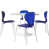 Bleu transparent