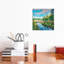 River In Spring Green Forest by Valery Rybakow - Painting on Canvas-63929344-63929347