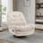 41.28" W Upholstered Swivel Recliner Glider Chair With Phone Holder-702610803