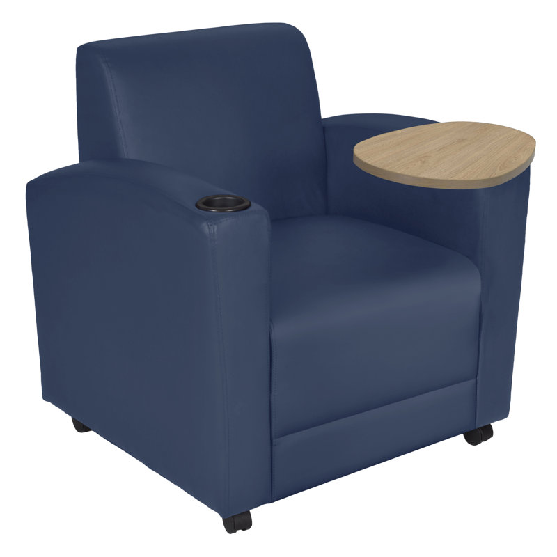 Nova 31" W Reception Chair, Blue