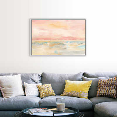 Reproduction d’art sur toile « blush Seascape » par Cynthia Coulter