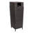 Keaton Modern 24.13-Gallon All-Weather Wicker/Metal Lidded Hideaway Outdoor Trash Can-103764196