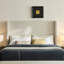 Grand lit tapissier Harper