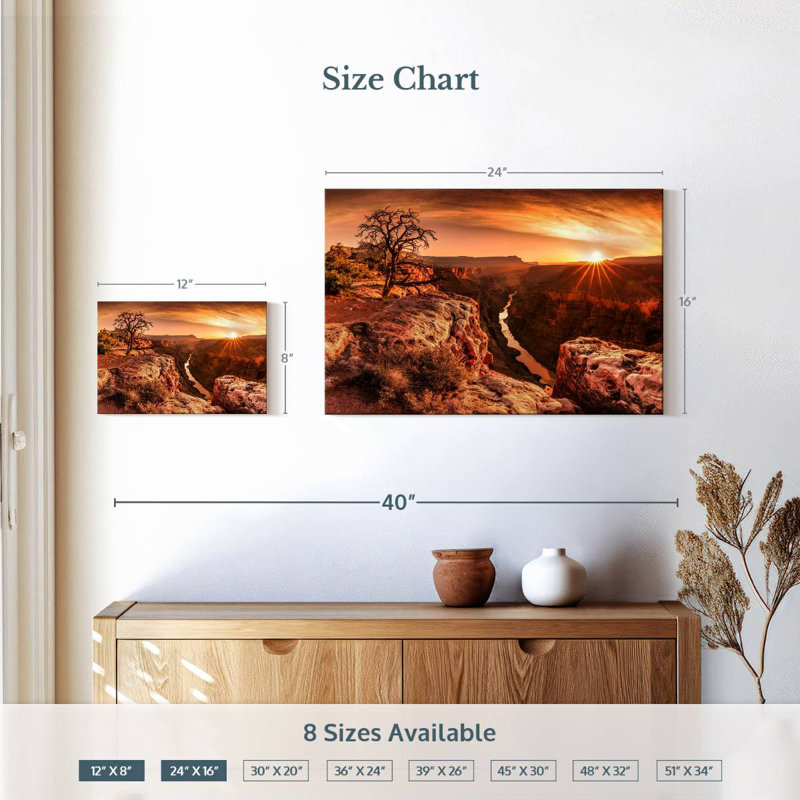 Alvord Grand Canyon, H 16 po x l 24 po