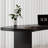 Black Free form Solid Wood Writing desk-1926355290
