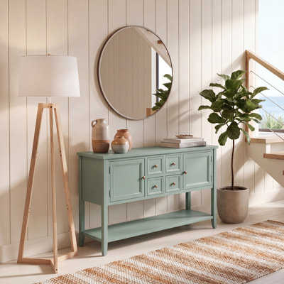 Console en bois massif 45,7 po Sadie