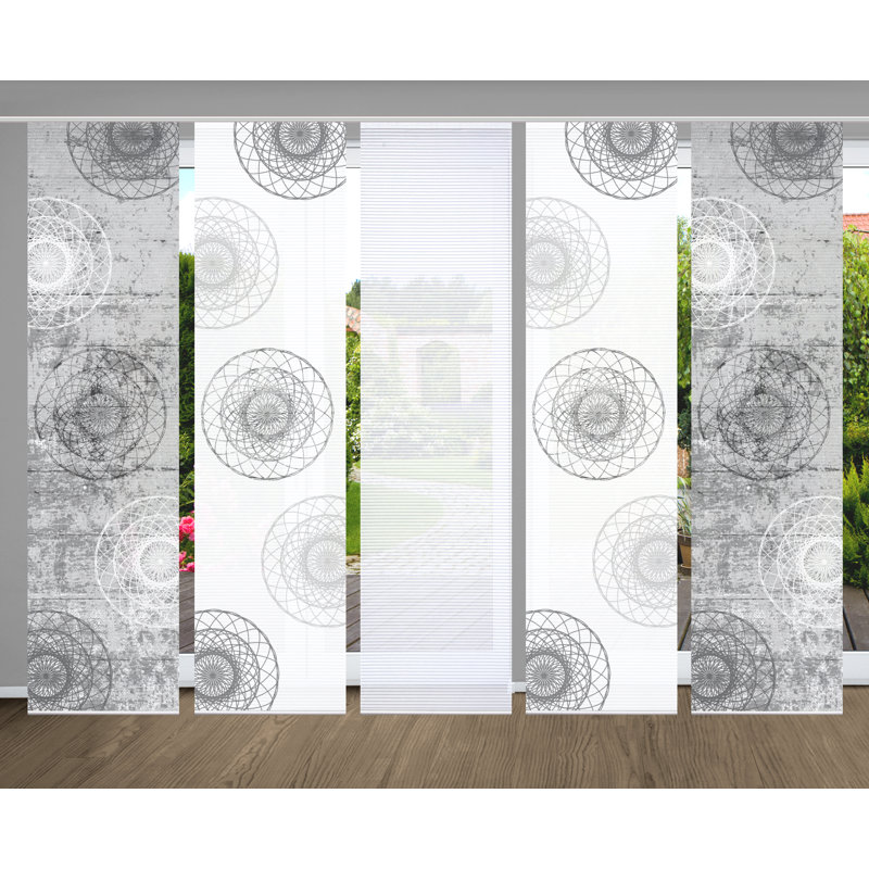 Semi Sheer Sliding Panel