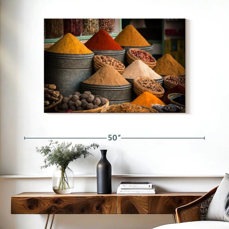 Yarlin Moroccan Souk Spices, 26" H x 39" W