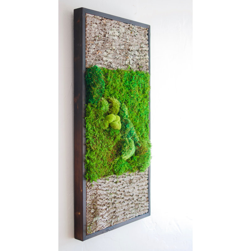 Handmade Modern Wall Decor on Solid Wood
