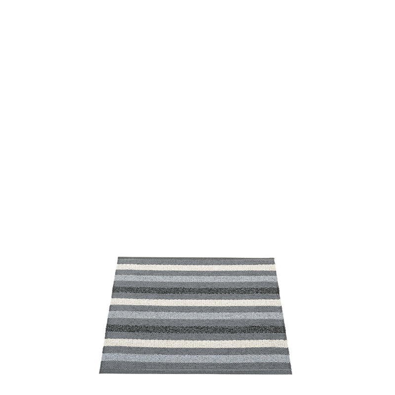 Tapis gris / noir / blanc Grace, Rectangle 2 pi x 2 pi 3 po