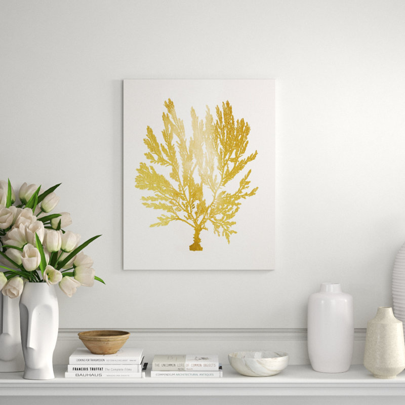 Blush Coral IV Print by Sofia Fox, 45" H x 36" W, Glass Coat