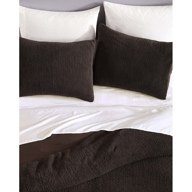 Snug Standard Duvet Cover, Full Duvet Cover, Mocha