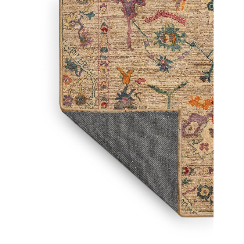 Tapis abstrait à motif abstrait moderne 4107, Rectangle 4 pi x 6 pi
