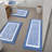 4 Piece Soft Absorbent Microfiber Bath Rug Set with Non-Slip Backing (Set of 4)-387860059