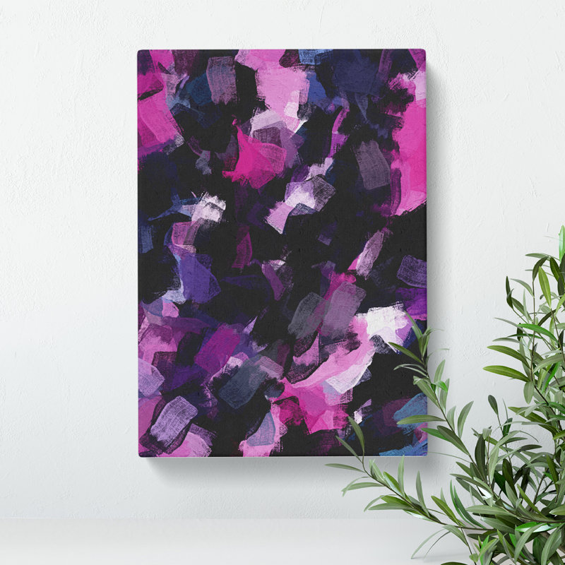 Headlong Abstract - Wrapped Canvas