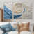 Toile naturelle avec cadre flottant