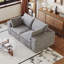 Canapé Cloud 71 po, tissu en velours côtelé, sièges profonds, conception à deux couches, coussin amovible, sans assemblage, combinaison de bricolage pour le salon, la chambre à coucher, la salle de conférence, l’appartement