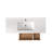 48"Light Oak Bathroom Vanity. Abundant Storage Cabinet -2 Soft Close Doors And 9 Drawers-1673175626