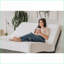 Matelas | Matelas très grand en mousse viscoélastique gélifiée 12 pouces Omne Sleep - Blanc neige / Gris foncé | Multicolore | Polyuréthane