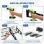 191cm W Metal Storage Rack