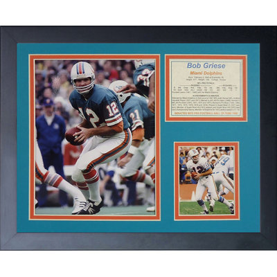 Bob Griese Framed Memorabilia