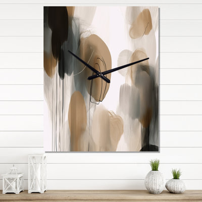 Jalexi - Abstract Wall Clock Oversized