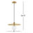 Favian 1 - Light Single Pendant-697998545