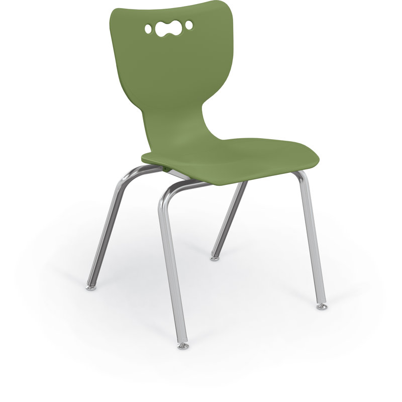 Chaise de classe Hierarchie, Vert sombre, Chaise 16 po