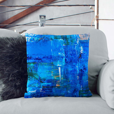 Abstract Square Cushion