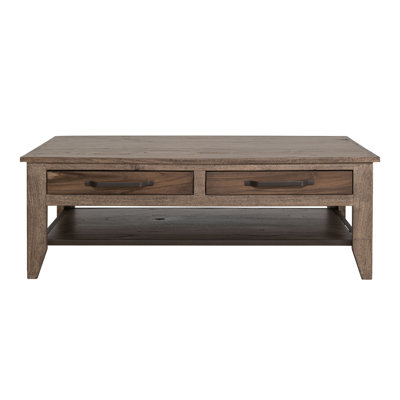 4 Drawer, 1 Shelf, Cocktail Table