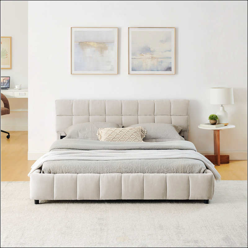 Lit tapissier, Grand lit