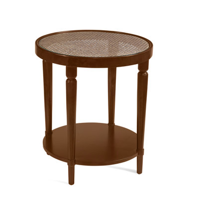 Halprin Glass Top End Table