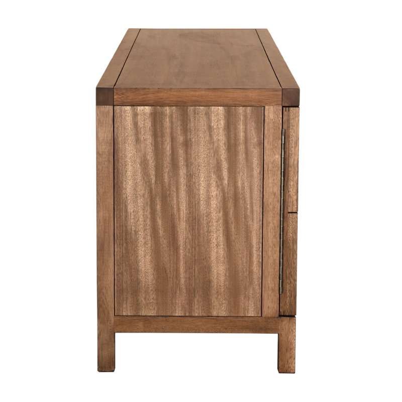 Quadrant 4 Door Sideboard, Dark Walnut